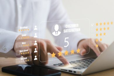 Customer reviews online