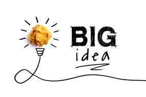 Big,Idea,,Inspiration,,New,Idea,And,Innovation,Concept,With,Crumpled