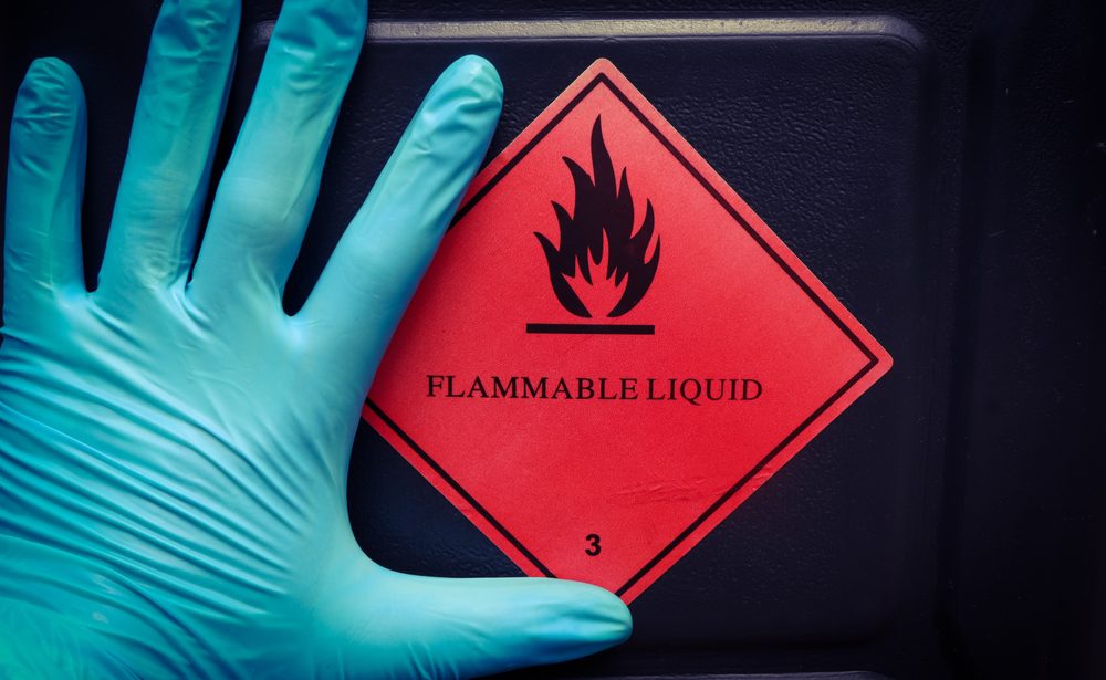 flammable liquids, flammable liquid packaging, dangerous goods shipping